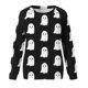 thumbnail image 5 of ICHUANYI Liquidación Moda Mujer Casual Manga Larga Cuello Redondo Estampado de Halloween Señoras Sudadera Tops Blusa ICHUANYI WER202308246217, 5 of 5