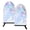 Purple Hydrangea, variant on Fun Fish Mouth Oven Mitts 9.5x5.7in Cotton Pot Holders Heat Resistant Grill Gloves for Kitchen BBQ Decor Purple Iris Frame