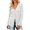 White, variant on Women's Knitted V Neck Patchwork Button Up Cardigan Top Long Sleeve Draped Open Front Cardigan Sweater Duster Creme Cardigans Oversized Knit Cardigan Fuzzy Sweater Womens Long Cardigan