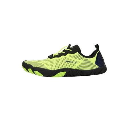 

Fangasis Unisex Breathable Flat Sneakers Hiking Quick Dry Drawstring Wading Shoes Comfort Lightweight Round Toe Beach Shoes