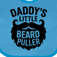 thumbnail image 4 of Inktastic Funny Beard Baby Grow-daddy's Little Beard Puller Funny Boys or Girls Baby Bib, 4 of 4