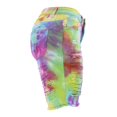 thumbnail image 3 of Womens High Waisted Jean Shorts Ripped Tie Dye Stretchy Denim Shorts For Women, 3 of 6