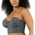 thumbnail image 4 of PARFAIT Women's Marissa Longline Strapless Bra Black Mosaic - 32D, 4 of 7