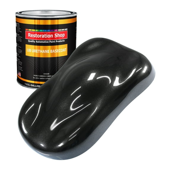 Black Sparkle Metallic 1 Gallon URETHANE BASECOAT Car Auto Body Paint