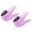 Purple*2pcs, variant on ABPETE Stapleless Stapler, No Staple Stapler Paper Clinch Compact Staple Free Staplers Binding Hand Tool Up to 8 Sheets Binding(2Pcs Purple)