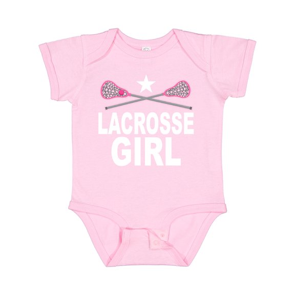 Inktastic Lacrosse Girl Girls Baby Bodysuit