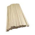 thumbnail image 3 of 50Pcs Wooden Square Dowel Rod Unfinished Wood Sticks Woodcrafts Small Arts Long Dowel Strips for Crafts Hobby Model Material Diorama Scenery 300mmx3mmx3mm, 3 of 10