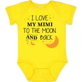 thumbnail image 3 of Inktastic I Love My Mimi to the Moon and Back Boys or Girls Baby Bodysuit, 3 of 5