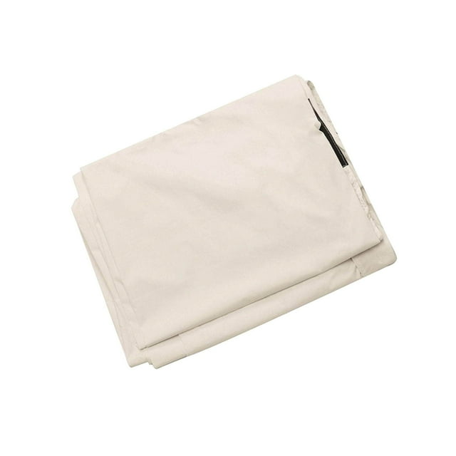 facefd Couverture d'Hiver pour Piscine Couverture Solaire Protectrice Moulinet Lourd - Moulinet Non Inclus S Beige