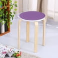 thumbnail image 5 of 12" Round Garden Chair Pads, Non Soft Thick Round Chair Seat Cushion with Ties, Anti Circle Memory Foam Chair Cushion with Removable Cover for Kitchen Dining Chairs, 5 of 5