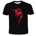 thumbnail image 1 of Summer hot-selling fashion and handsome children 3D skull print T-shirt short sleeve O-neck pullover top 2022 casual T-shirt13T Gong Bohan LED, 1 of 2
