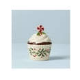 thumbnail image 3 of Lenox 886642 Holiday Bakeshop Cupcake Candy Dish, 3 of 5