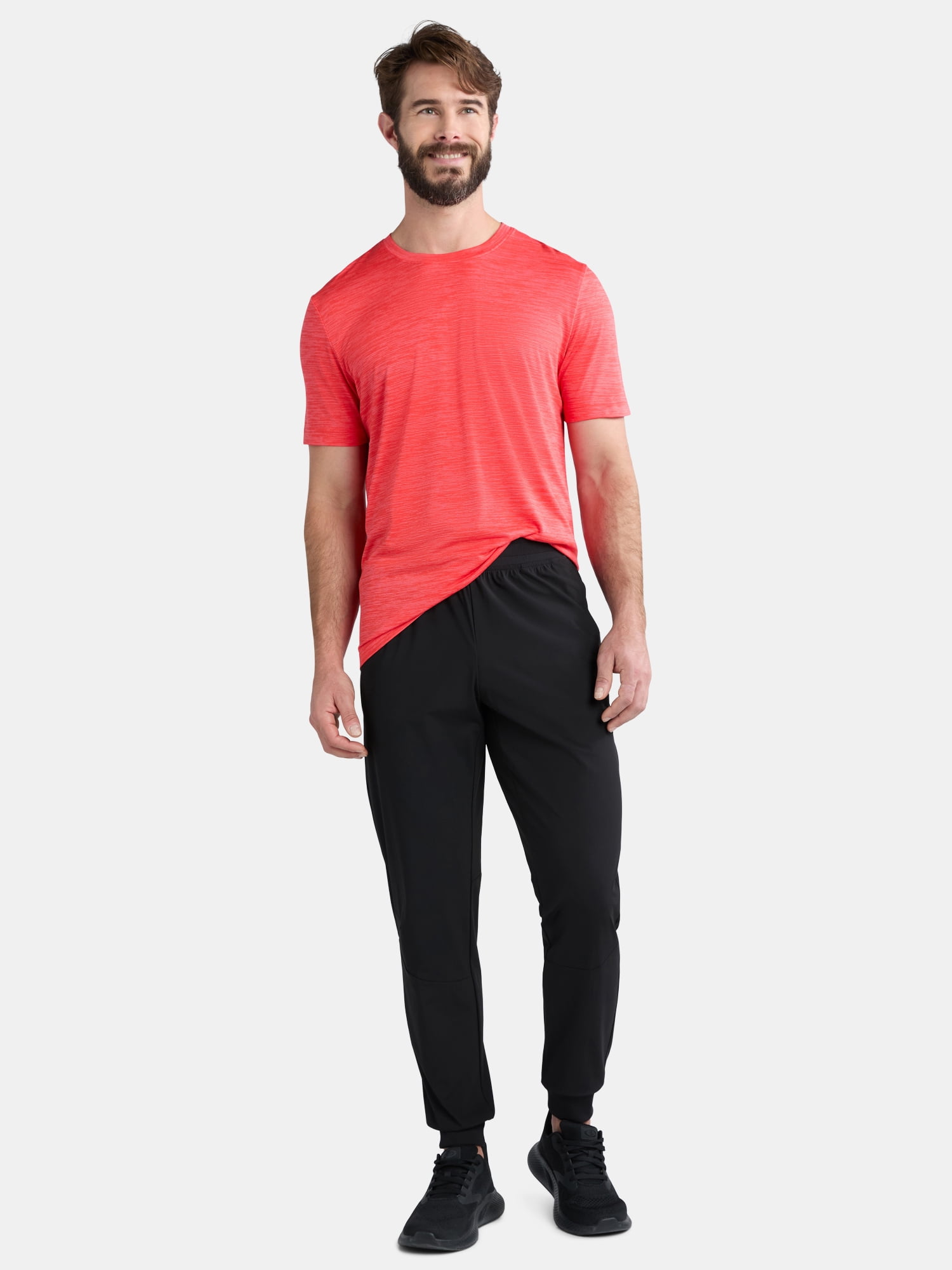 Athletic Works Men’s & Big Men’s Stretch Performance Joggers, Sizes S-3XL