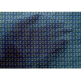 thumbnail image 4 of oneOone Cotton Silk Blue Fabric Deer & Fox Face Cartoon Quilting Supplies Print Sewing Fabric By The Yard 42 Inch Wide, 4 of 4
