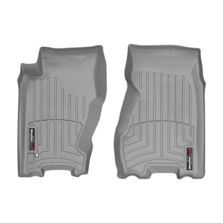 WeatherTech Custom Fit FloorLiners compatible with 1999-2004 Jeep Grand Cherokee - 1st Row (Driver & Passenger), Grey