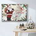 thumbnail image 5 of Christmas Par Avion Collection A - Framed Gallery Wrapped Holiday Canvas - 25 x 37 - White Frame, 5 of 8