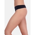 thumbnail image 4 of Reebok Women’s Tech Comfort Thong Underwear, 3 Pack, Sizes S - 3XL, 4 of 6