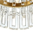 thumbnail image 4 of Vienna Full Spectrum Luxum Burnished Brass Chandelier 23 1/2" Wide Modern Tiered Crystal 8-Light Fixture for Dining Room House Foyer Kitchen Island, 4 of 9