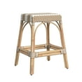 thumbnail image 4 of Butler Specialty Company Robias Rattan 24.5" Counter Stool - Tan & White Stripe, 4 of 8