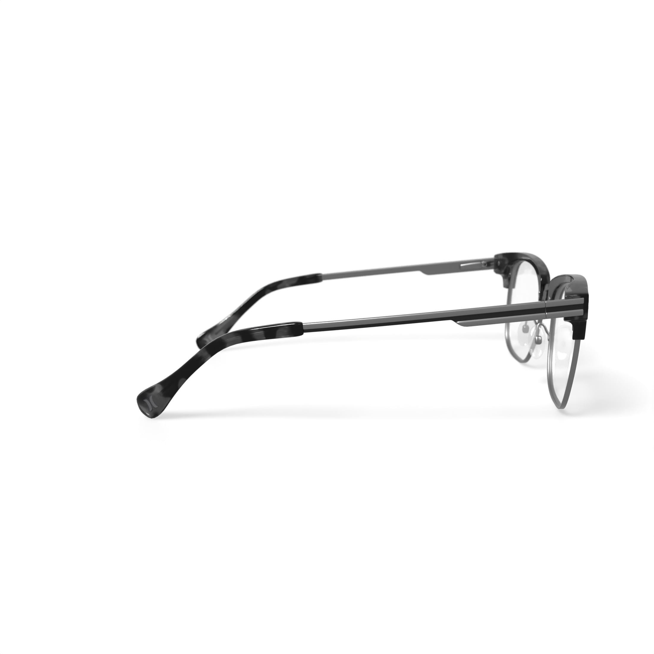 Hurley Men's HMO114 Santa Monica Prescription Eyeglasses with Case, Black Tortoise