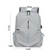 thumbnail image 3 of Xihbxyly Mochila para Portátil, Diseño de Gran Capacidad, Tela Oxford Impermeable, Ideal para Viajes de Negocios, Correas Ajustables Cómodas, Multiusos, Color Gris, Tamaño 45 X 30 X 16 Cm, 3 of 7