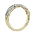 thumbnail image 2 of 1.00 Ct Brilliant Round and Baguette Shape Genuine Diamond Beautiful Wedding Eternity Band for her Solid 18K Yellow Gold Size 7, 2 of 7