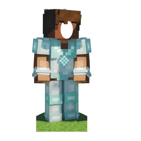 SS11234 Gold Mine Pixel Crafting Boy 2 Video Game Stand In Cardboard Cutout Standee Standup