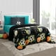 thumbnail image 2 of Cobertor De Borrega Balones Negro Matrimonial, 2 of 5