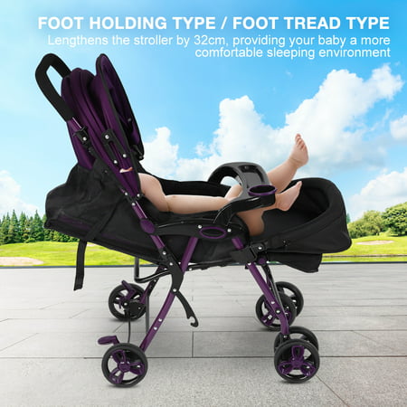 Yosoo Baby Stroller Footrest,32cm Length Baby Stroll Extension Footrest Infant Adjustable Sleeping Foot Support Accessory Stroller