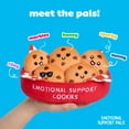 thumbnail image 4 of Emotional Support Pals Cookies, 5 Food Cookie Plush Toys with Carrying Basket, 4 of 7