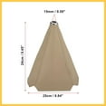 thumbnail image 3 of Shift Boot Cover Dust Proof Universal for Vehicle Car Beige PU Leather Auto Replacement Parts, 3 of 7