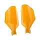 thumbnail image 5 of 2 protectores de manos para motocicleta, protectores de manos para exteriores, repuesto para motocross y motocross Amarillo, 5 of 9