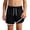 Black, variant on HOWPAY Boy Swim Trunks Quick Dry Elastic Waist Swim Shorts with Compression Liner Lightweight Breathable Stretch Casual Swimwear Black