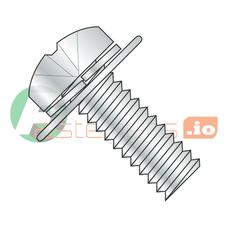 

M4-0.7 x 6 mm SEMS Screws / Double Washer / Phillips / Pan JIS-B1-188 Head / Steel / Zinc / Split Lockwasher & Flat Washer / 8mm Flat Washer OD (Quantity: 3 000 pcs)