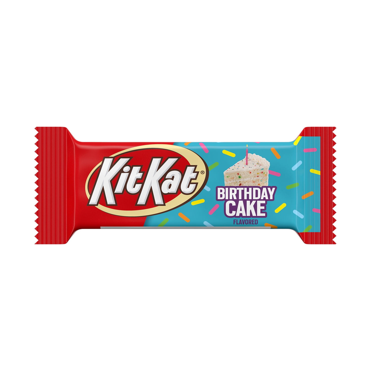 (2 pack) Kit Kat Birthday Cake Flavored Wafer Snack Size Candy, Bag 10.29 oz