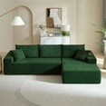 thumbnail image 3 of M optimized Modular Sectional Sofa Set, Modern L-Shape Fabric Couch, Combination Upholstered Sleeper Sofa for Living Room, Bedroom, Salon, 3 of 6