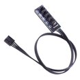 thumbnail image 2 of 40cm 1 to 5 4-Pin Molex TX4 PWM Fan CPU HUB Splitter PC Case Chasis Cooler Extension Cable Adapter Controller, 2 of 7