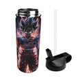 thumbnail image 3 of 18oz Sports Insulated Kettle Drinking Cup Water Goku Water Bottle Stainless Steel Kettle Portable Cup For Gym Outdoor Sports(With Straw), 3 of 9