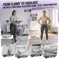 thumbnail image 5 of Upgraded Pedal Resistance Band with Handle, Adjustable 30-60LBS Exercise Bands for Home Gym, Sit Up Equipment for Full Body Workout, Core, Abs, Legs, Arms - Portable Workout Equipment for Women & Men, 5 of 7
