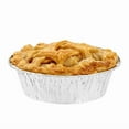 thumbnail image 6 of 100 Pack 4.3 In Aluminum Round Disposable Foil Pie Pans For Baking, 6 of 6