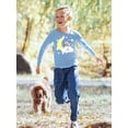 thumbnail image 2 of Cute Owls On The Clouds   Long Sleeve Toddler -Image by Shutterstock,  4 Toddler, 2 of 4