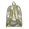 thumbnail image 3 of Delicate Paisley Print Boho Backpack for School, Spacious College Bookbag with Laptop Sleeve, Convenient Daypack with Storage, Perfect Gift for Students Women Teens, 3 of 5
