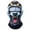 D, variant on 3D Printed Ski Mask with Ears, Breathable Windproof Face Cover for Music Festivals and Outdoor Sports, Multicolor, One Size