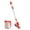 Red, variant on Gumesh Silicone Bathroom Toilet Brush & Plunger Set - , Wall Mounted Kawaii Whale Unique drip Free Cover Bowl Cleaner Brush Set for Corner Cleaning, Includes Hygienic Cover,Blue