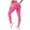 Hot Pink, variant on Women's Seamless Butt Lifting High Waisted Yoga Pants, Tummy Control Firming Peach Hip Leggings for Workout, for Running, Yoga or Gym Training in Summer Blue M