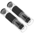 thumbnail image 3 of 2Pcs Makeup Brushes Travel Brushes Makeup Black Fiber Compact Design, 3 of 8