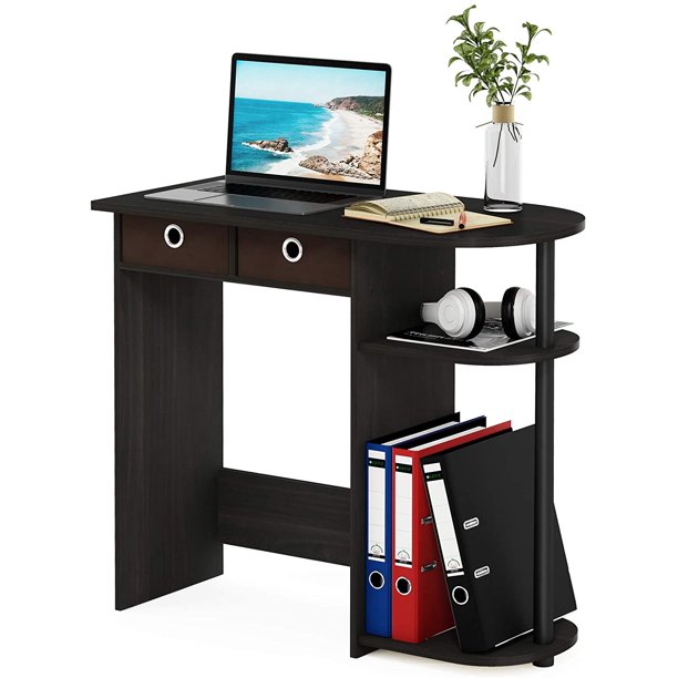 11192EX/BK 99797E Home Computer Desk Writing Table, Espresso Finish