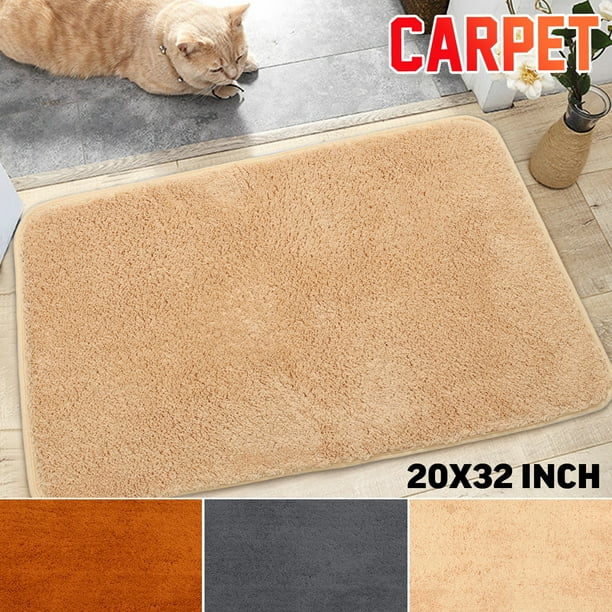 Washable NonSlip Indoor/Outdoor Doormat ,Rubber Backed Carpet Doormat