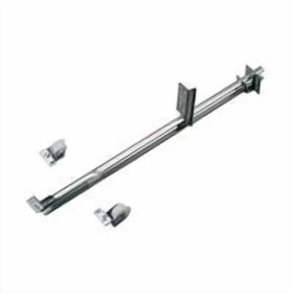 22-5/8" 50lb. Center Mount 3/4 Extension Nylon Roller Drawer Slide,