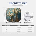 thumbnail image 3 of Zufioo Delicate White Daisy Jars Print Folding Car Windshield Sun Visor, Anti-ultraviolet Sun Visor, Suitable for Trucks, Vans Car Accessories-Small, 3 of 6